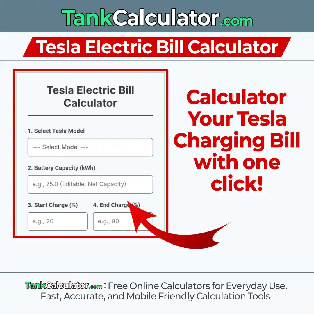 Tesla Electric Bill Calculator